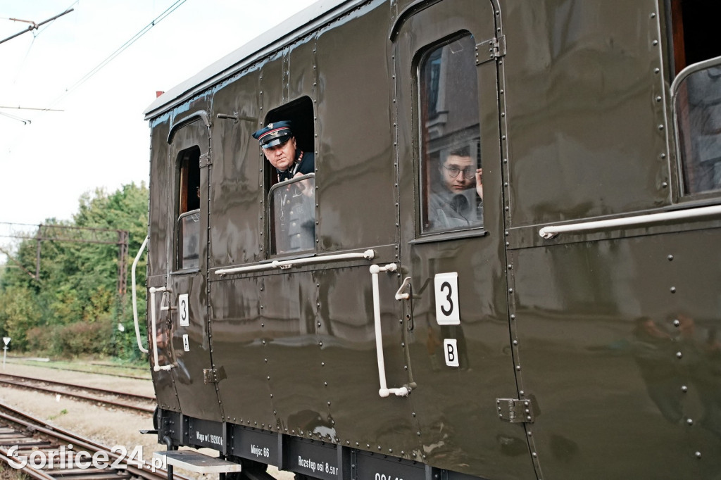 Pociąg retro w Gorlicach (28.09.)