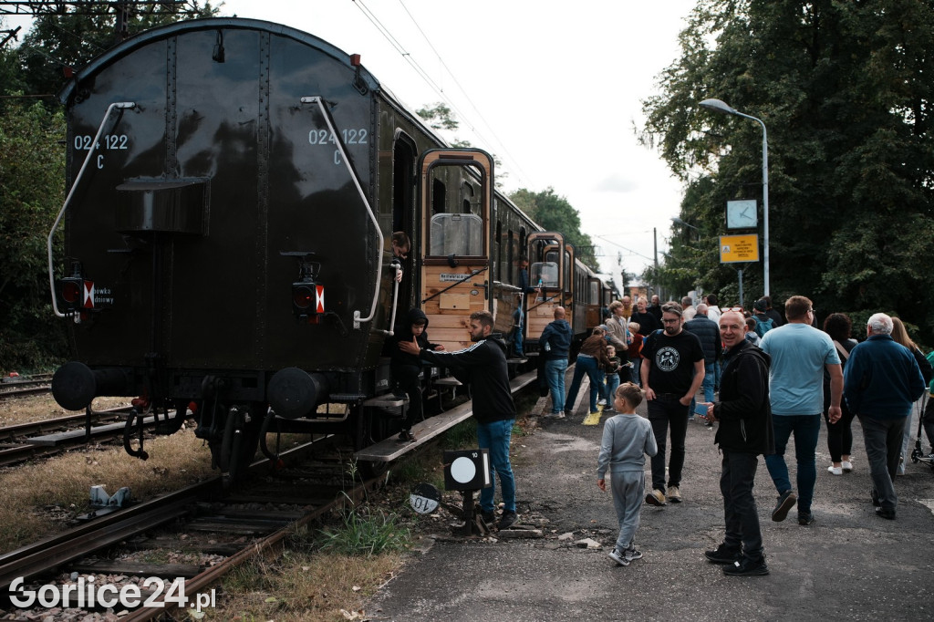 Pociąg retro w Gorlicach (28.09.)