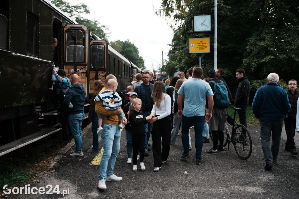 Pociąg retro w Gorlicach (28.09.)