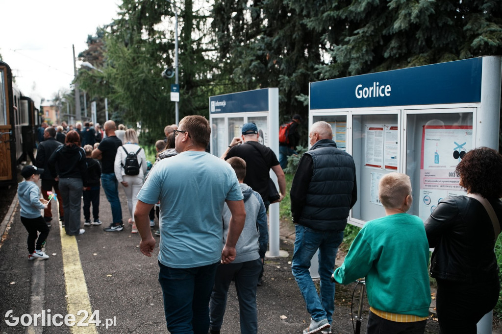 Pociąg retro w Gorlicach (28.09.)