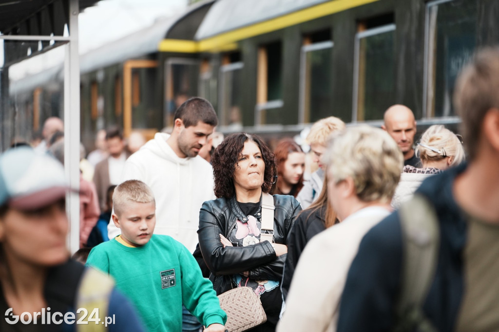 Pociąg retro w Gorlicach (28.09.)