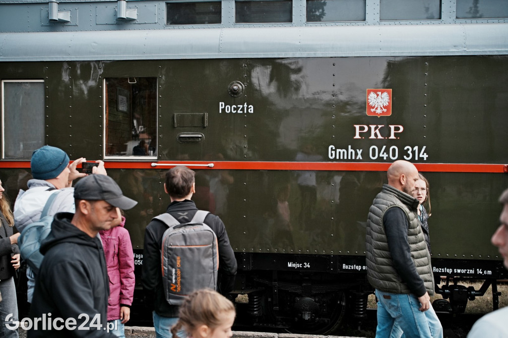 Pociąg retro w Gorlicach (28.09.)