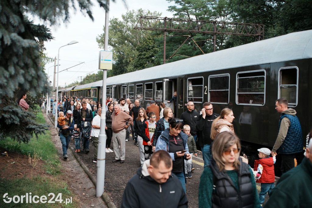 Pociąg retro w Gorlicach (28.09.)