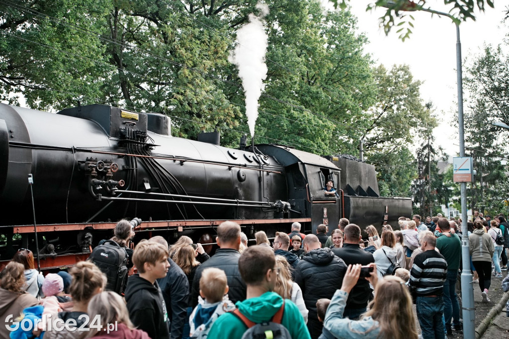 Pociąg retro w Gorlicach (28.09.)