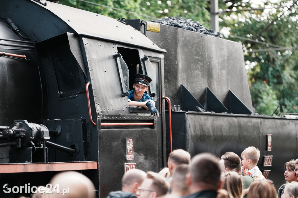 Pociąg retro w Gorlicach (28.09.)