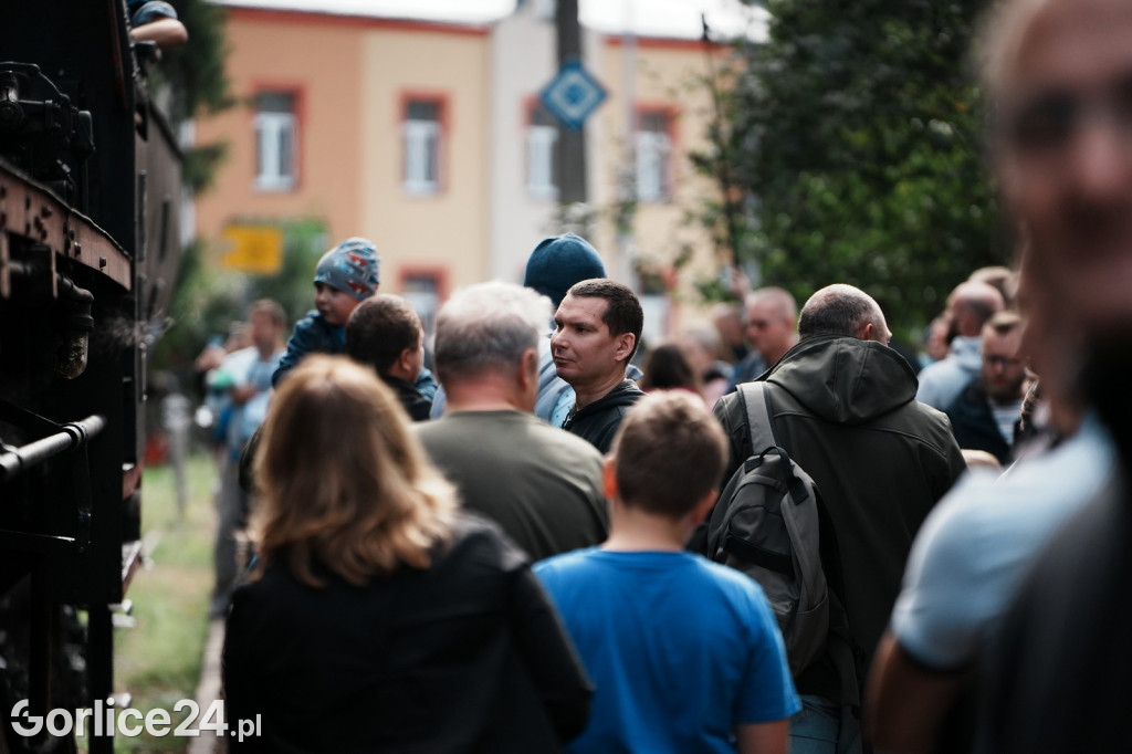 Pociąg retro w Gorlicach (28.09.)