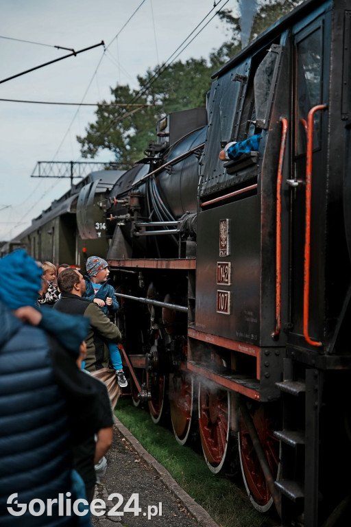 Pociąg retro w Gorlicach (28.09.)