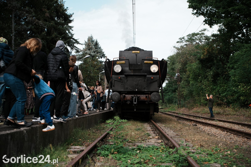 Pociąg retro w Gorlicach (28.09.)