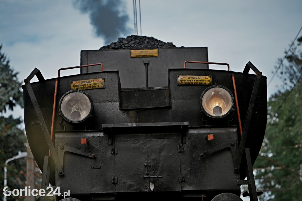Pociąg retro w Gorlicach (28.09.)