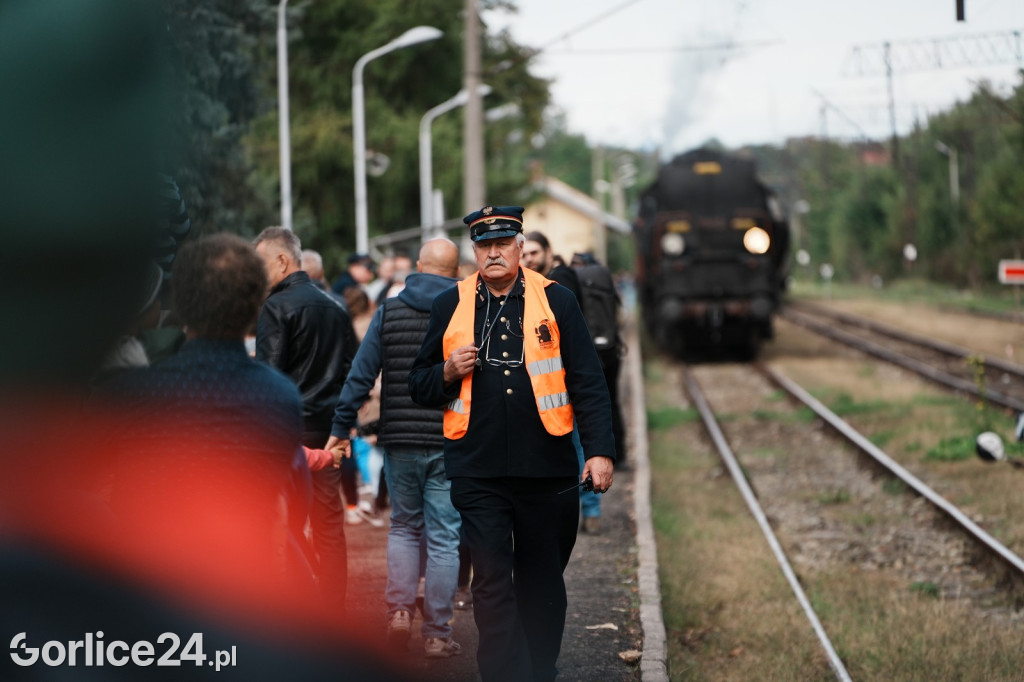 Pociąg retro w Gorlicach (28.09.)