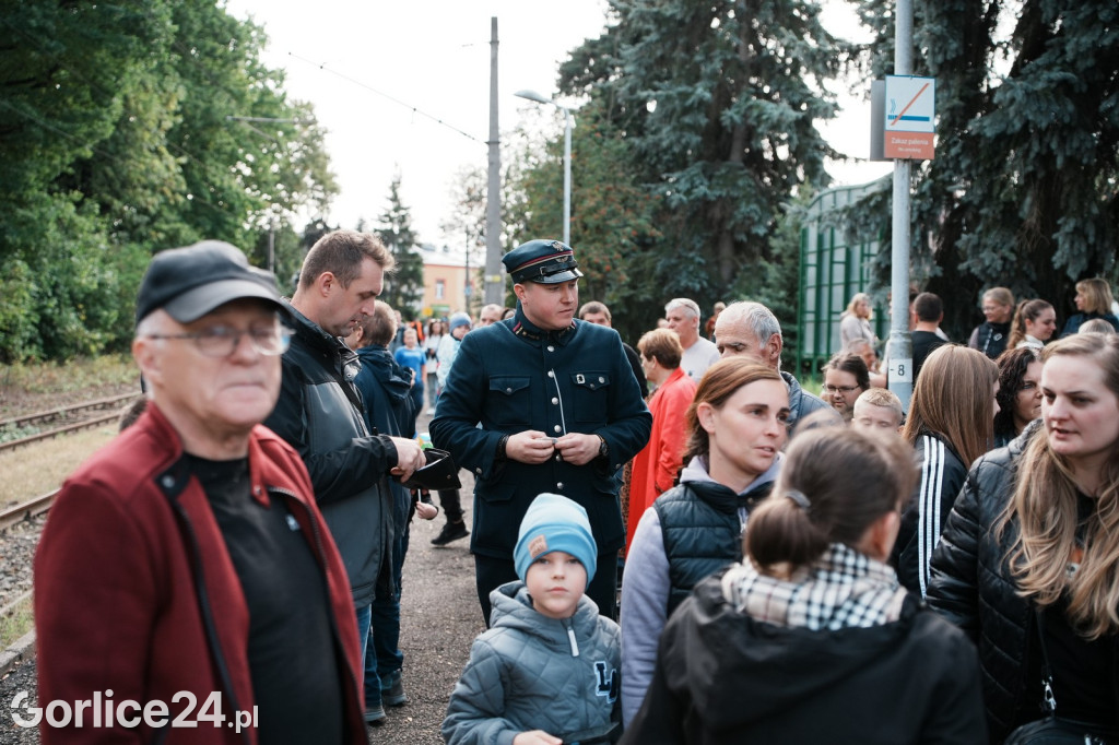 Pociąg retro w Gorlicach (28.09.)