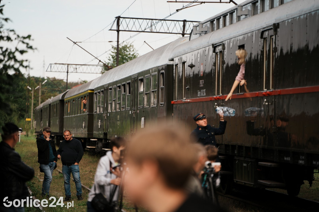 Pociąg retro w Gorlicach (28.09.)