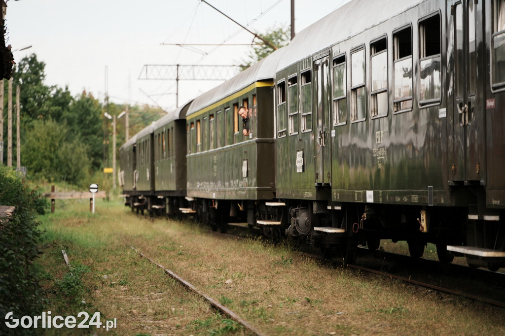 Pociąg retro w Gorlicach (28.09.)