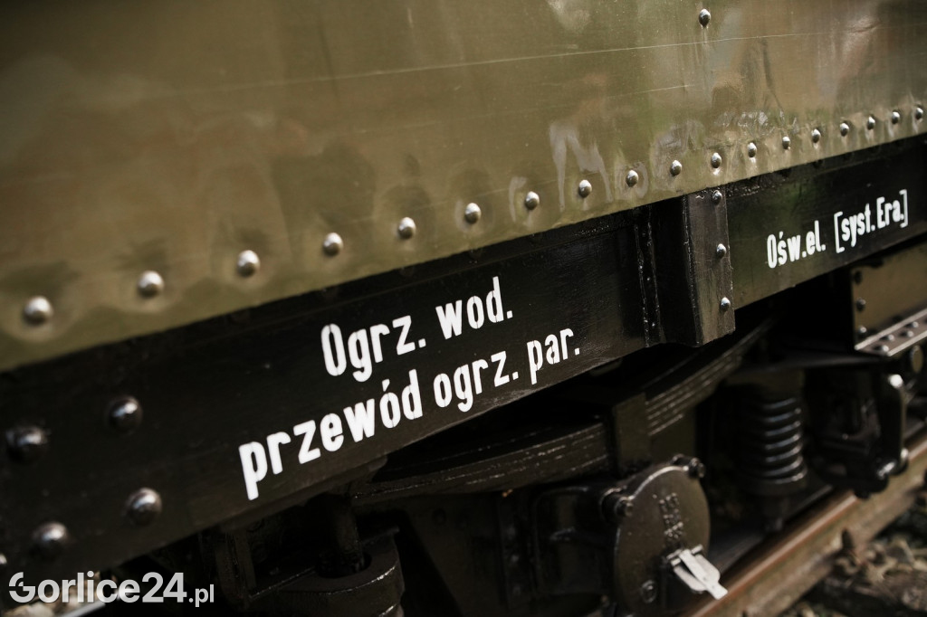 Pociąg retro w Gorlicach (28.09.)