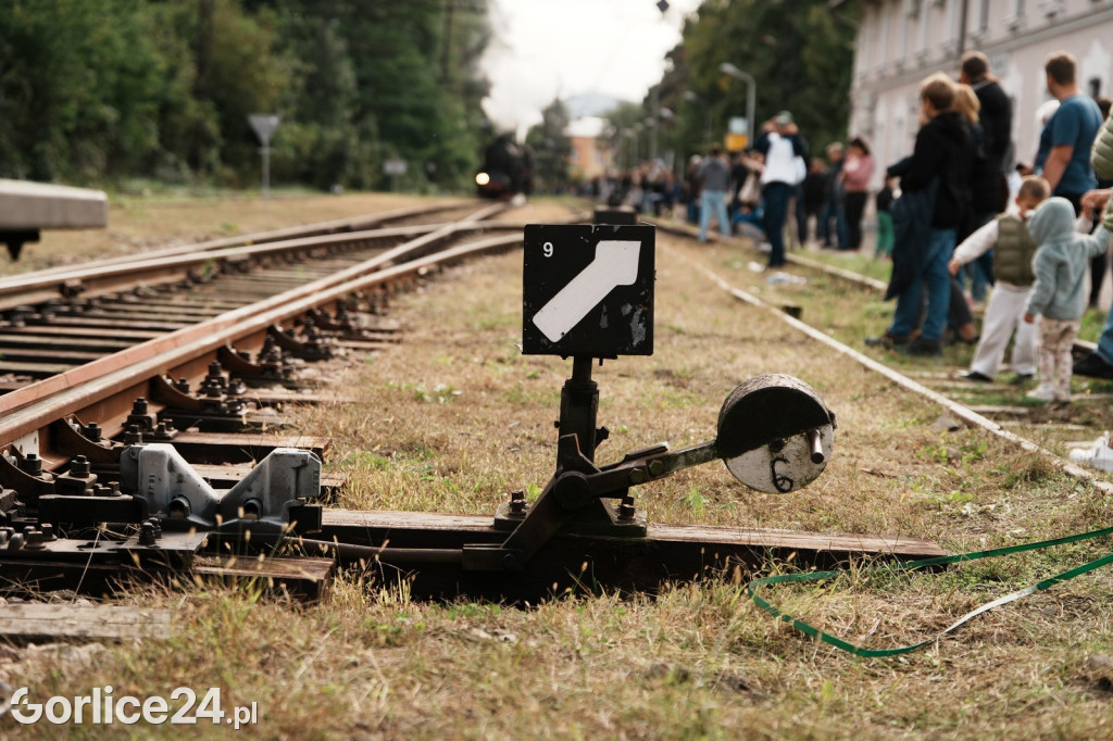 Pociąg retro w Gorlicach (28.09.)