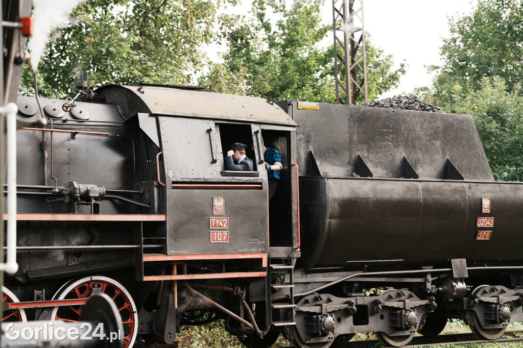 Pociąg retro w Gorlicach (28.09.)