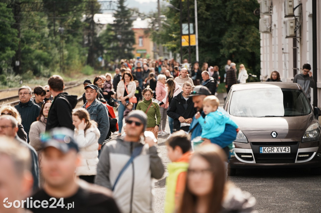 Pociąg retro w Gorlicach (28.09.)