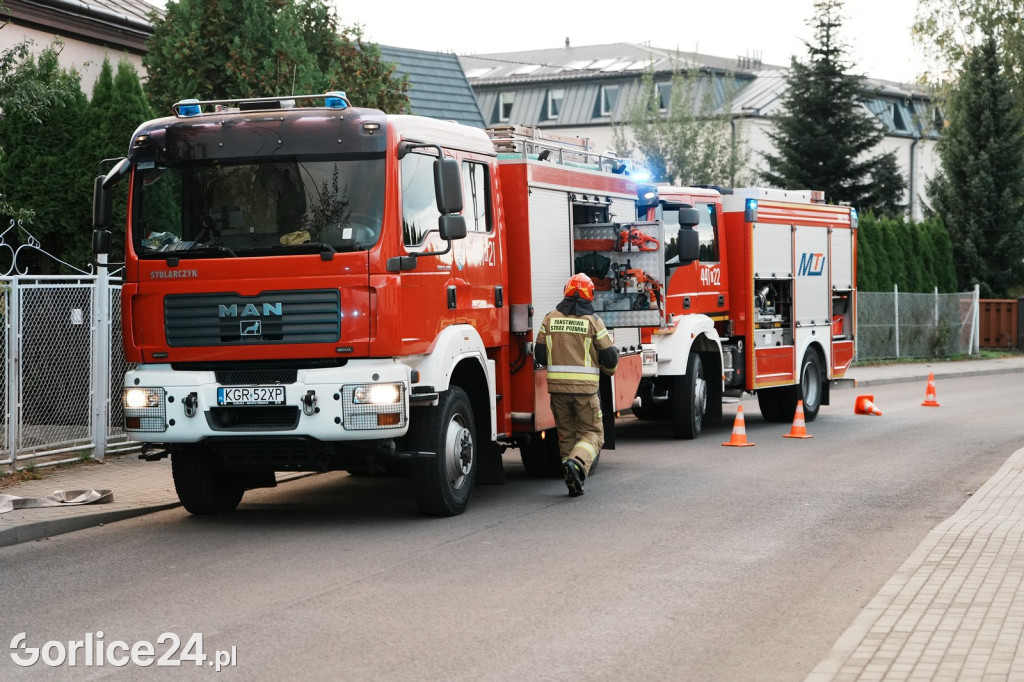 Pożar pustostanu na ul. Szpitalnej