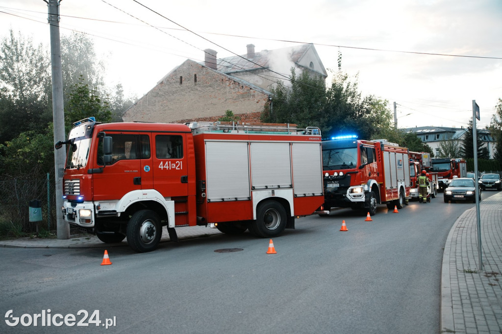 Pożar pustostanu na ul. Szpitalnej