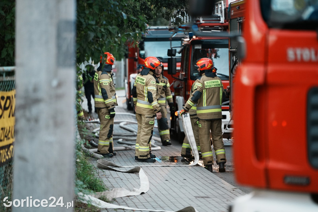 Pożar pustostanu na ul. Szpitalnej
