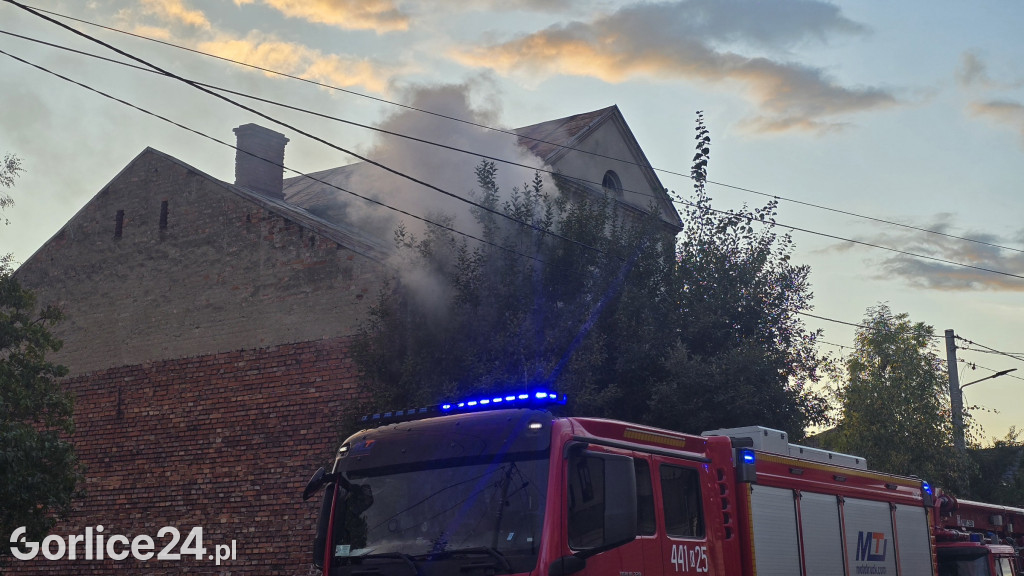 Pożar pustostanu na ul. Szpitalnej