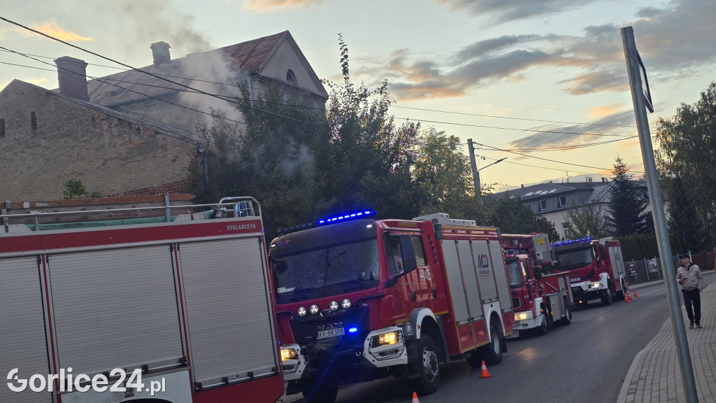 Pożar pustostanu na ul. Szpitalnej