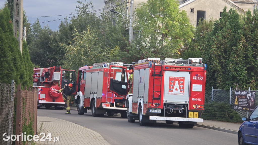 Pożar pustostanu na ul. Szpitalnej