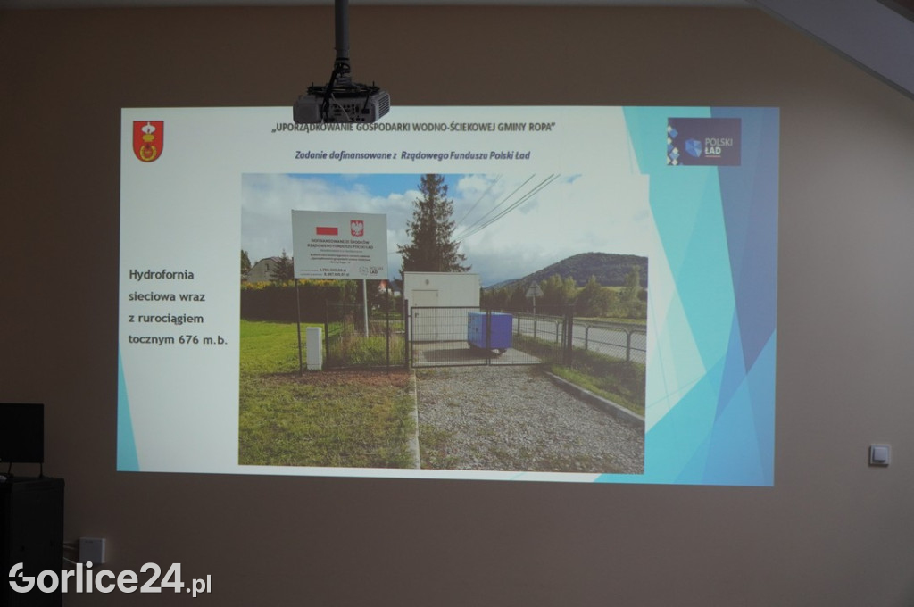 Uroczyste Otwarcie Sieci Wodociągowej w Ropie