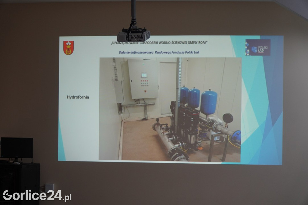 Uroczyste Otwarcie Sieci Wodociągowej w Ropie