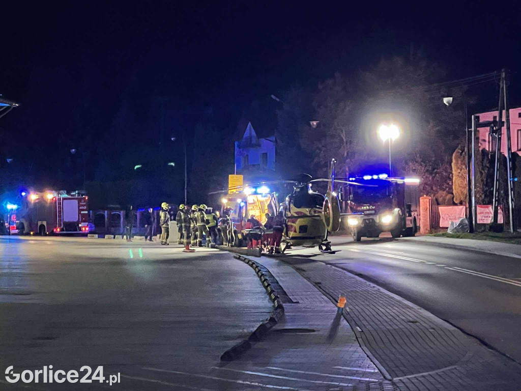 Wypadek w Ropie (03.10.)