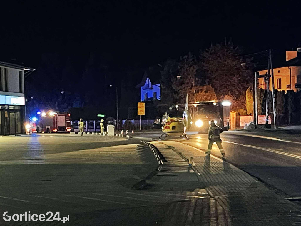 Wypadek w Ropie (03.10.)