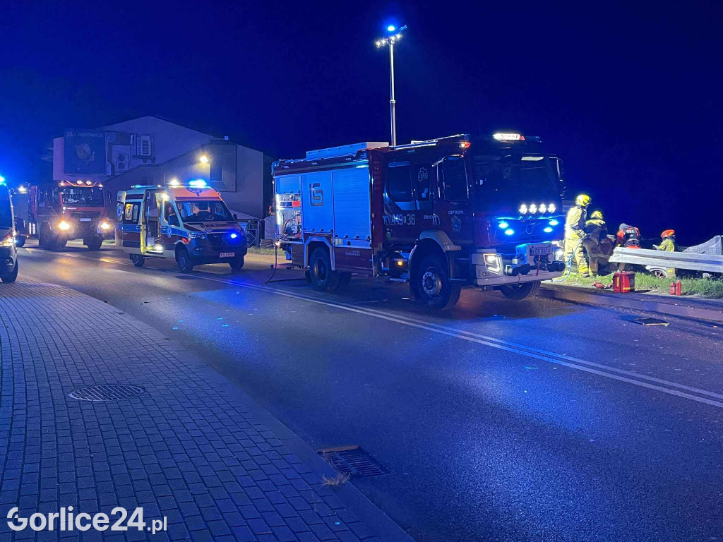 Wypadek w Ropie (03.10.)