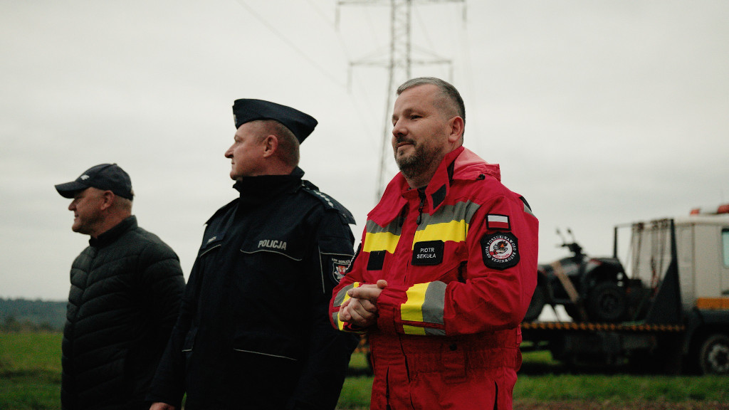 Ćwiczenia Grup Poszukiwawczo-Ratowniczych w Moszczenicy