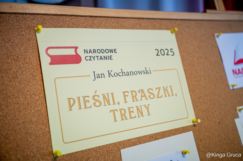 Narodowe Czytanie w Zespół Szkół Technicznych im. Wincentego Pola w Gorlicach