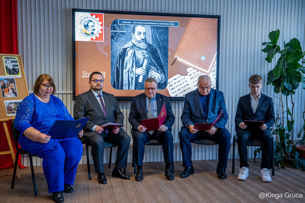 Narodowe Czytanie w Zespół Szkół Technicznych im. Wincentego Pola w Gorlicach