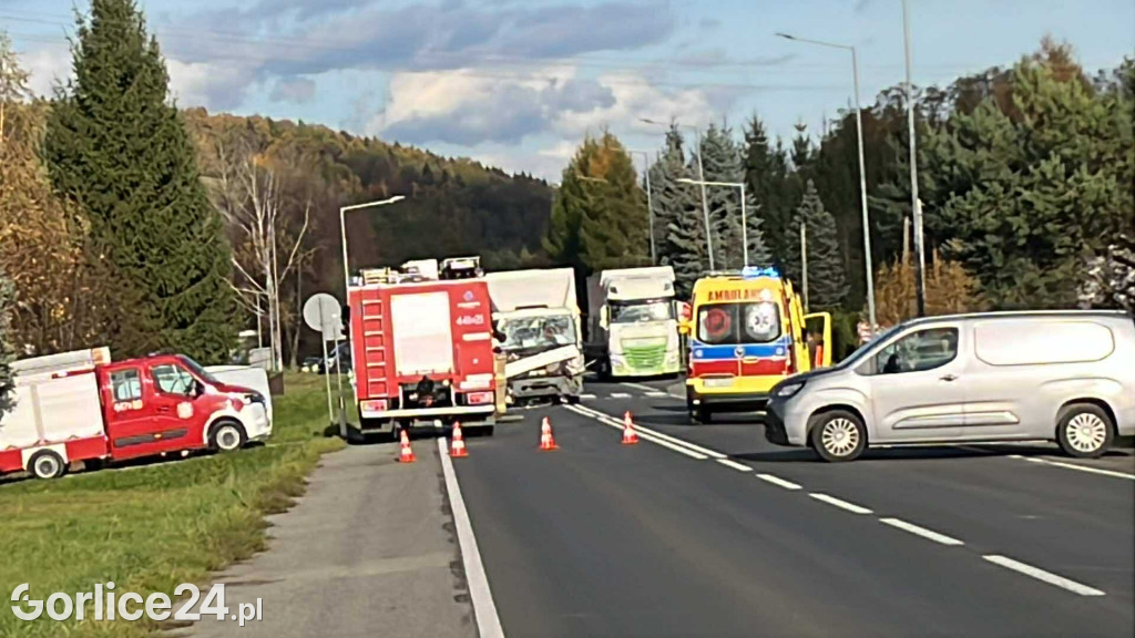 Wypadek w Klęczanach (29.10)