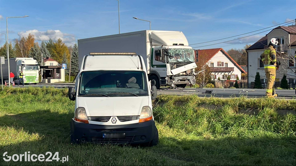 Wypadek w Klęczanach (29.10)