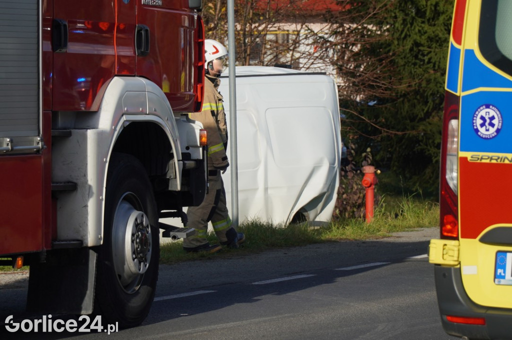 Wypadek w Klęczanach (29.10)