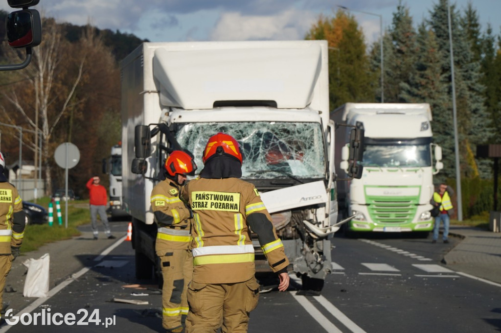 Wypadek w Klęczanach (29.10)
