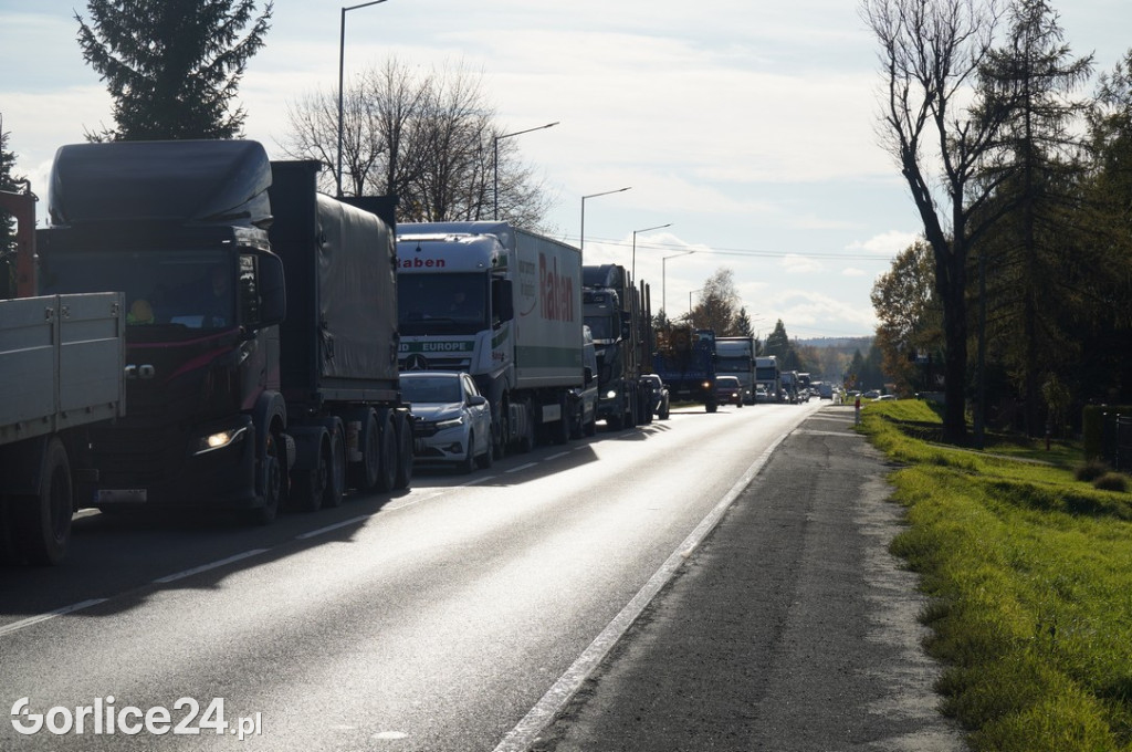 Wypadek w Klęczanach (29.10)