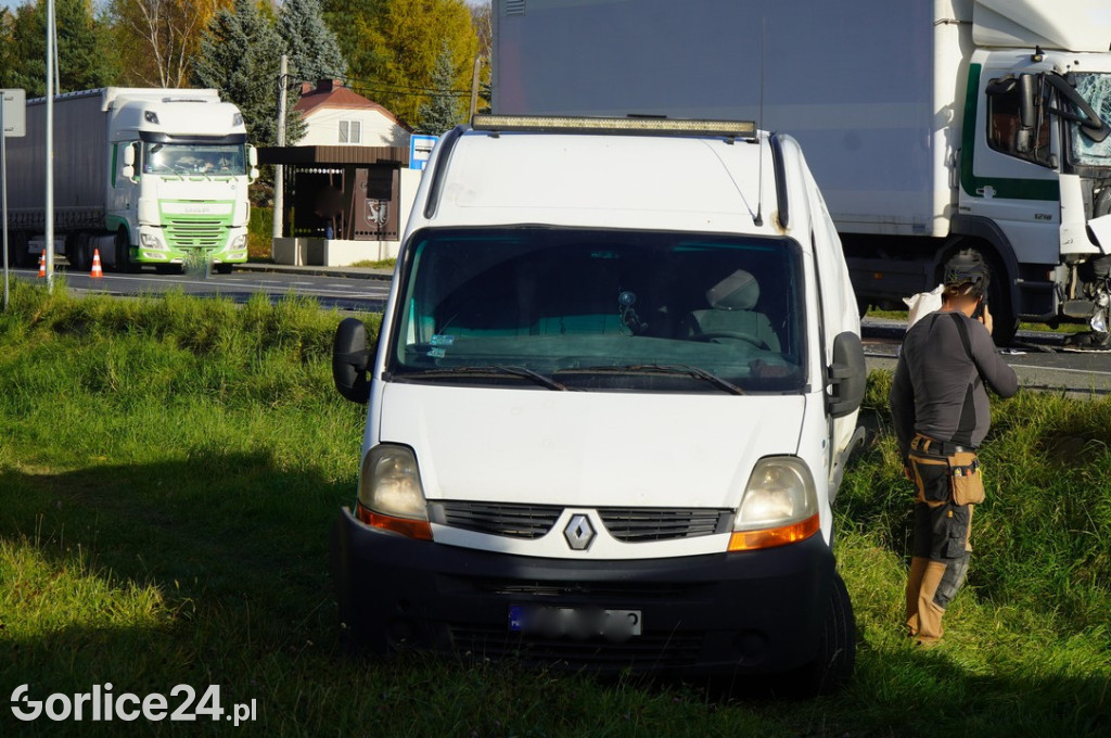 Wypadek w Klęczanach (29.10)