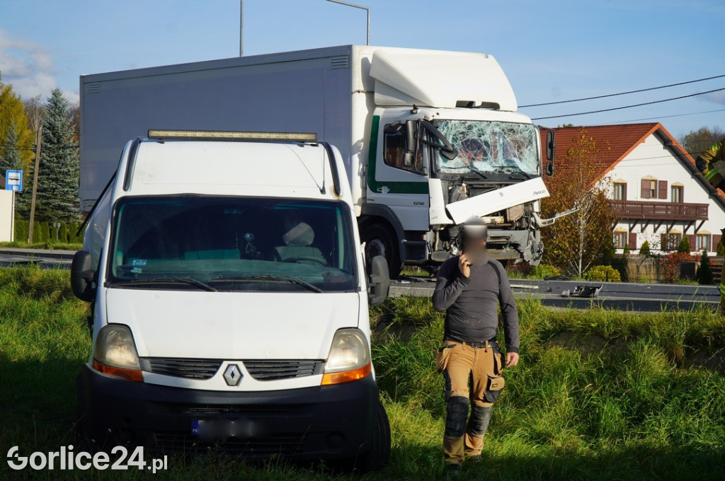 Wypadek w Klęczanach (29.10)