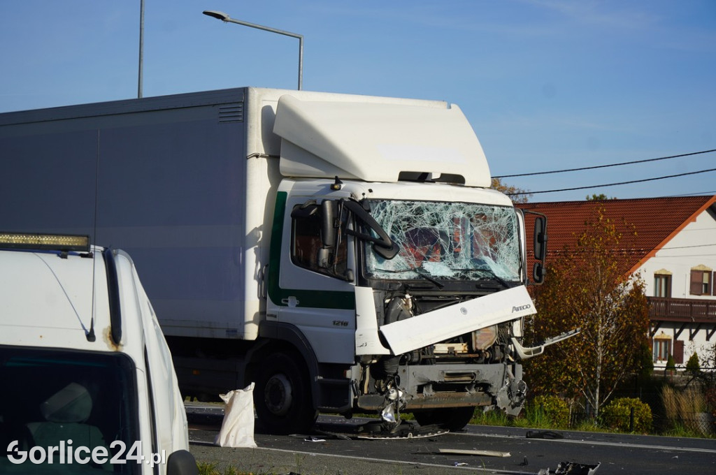 Wypadek w Klęczanach (29.10)