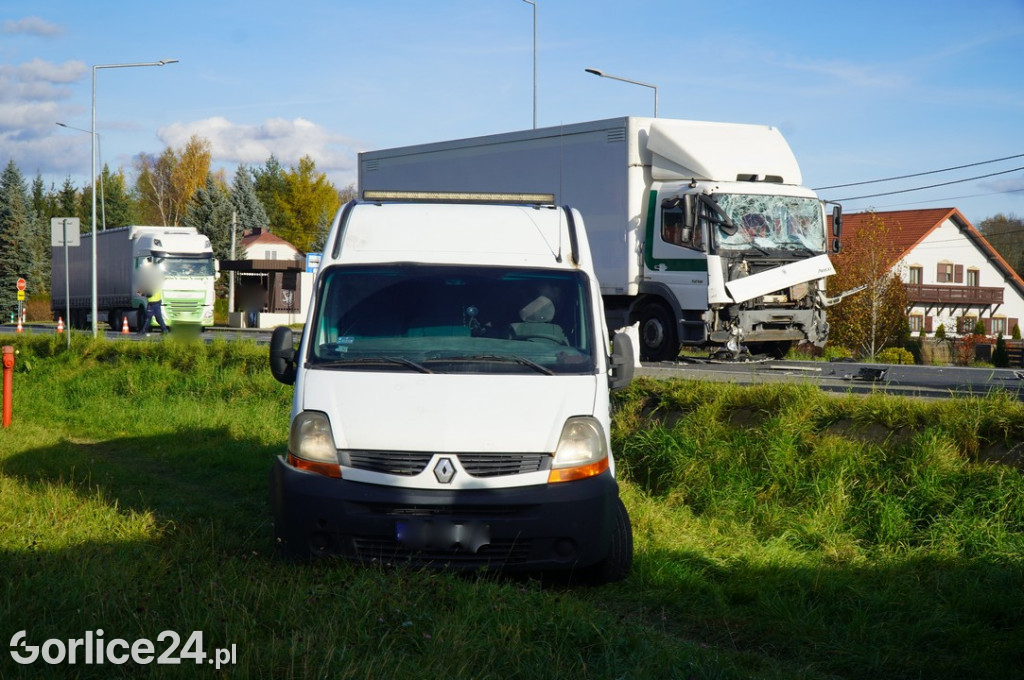 Wypadek w Klęczanach (29.10)