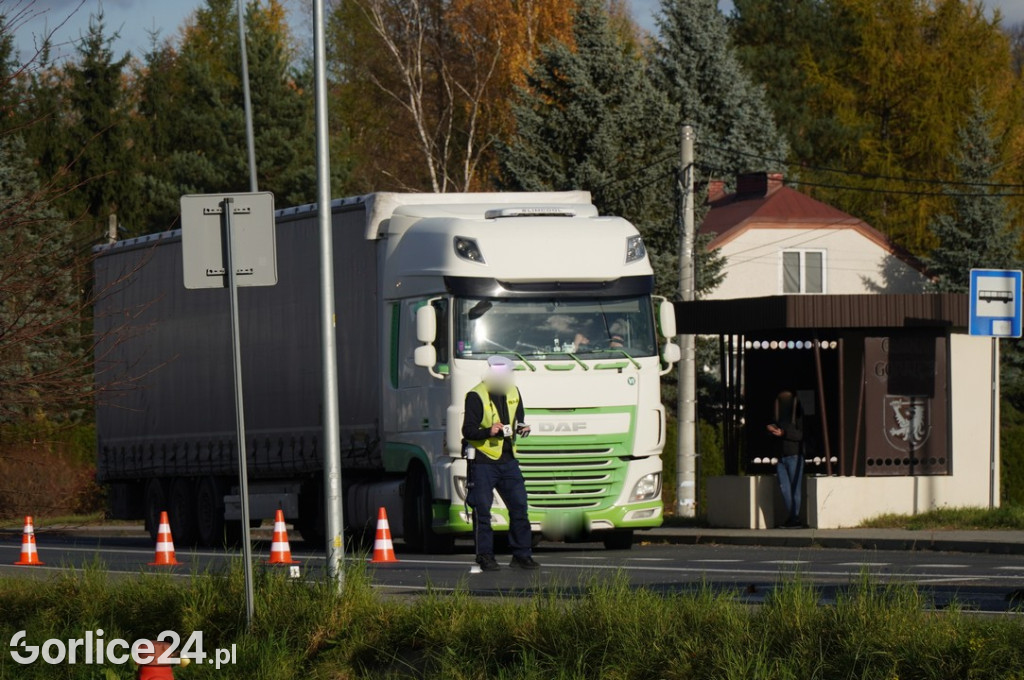 Wypadek w Klęczanach (29.10)