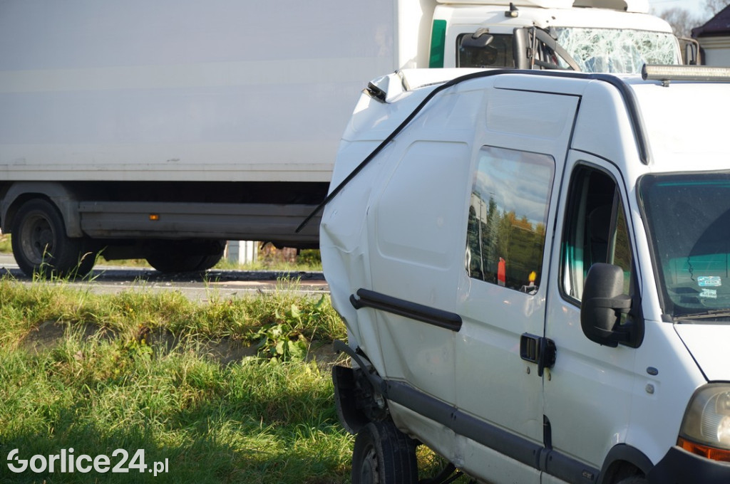 Wypadek w Klęczanach (29.10)