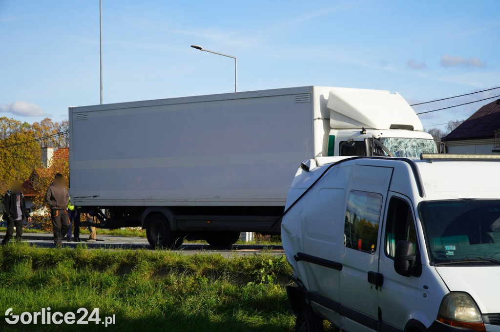Wypadek w Klęczanach (29.10)