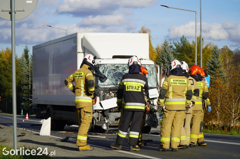 Wypadek w Klęczanach (29.10)