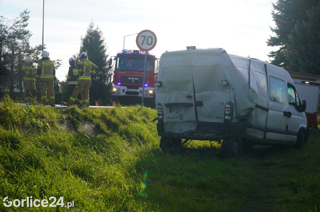 Wypadek w Klęczanach (29.10)