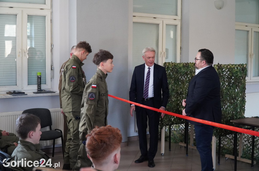  Otwarcie wirtualnej strzelnicy w Zespole Szkół Zawodowych